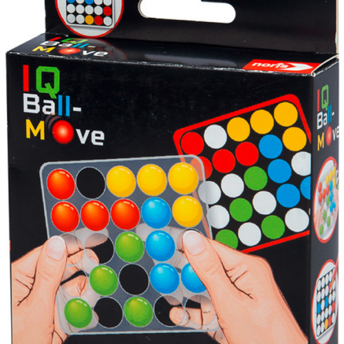 Noris IQ Ball-Move kompaktes Logikspiel ab 6 Jahren - Spielsachen