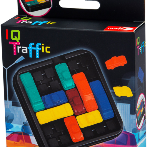 Noris IQ Traffic kompaktes Logikspiel ab 6 Jahren - Spielsachen
