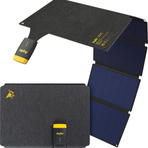 Aqiila Sunbird tragbares Solar Ladegerät Monokristallin 56 W - Solarmodule