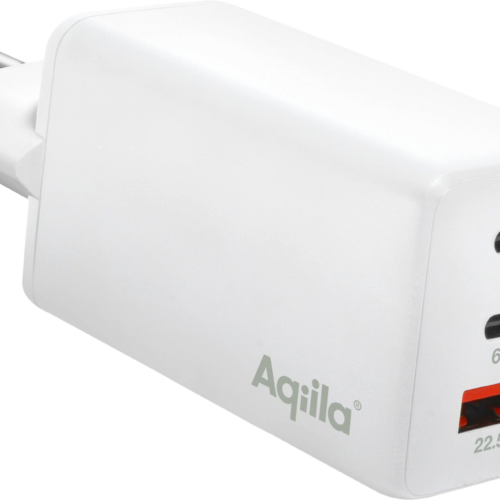Aqiila Chargebird W3 Steckerlader 65W 2x USB-C 1x USB-A - 12 / 24 V Adapter & Kupplung