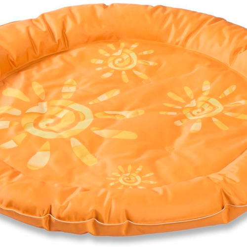 Wolters Summerly Kühlmatte für Hunde curry gelb 84 x 84 x 10 cm - Hundedecken und Kühlmatten