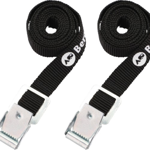Berger FlexLock Spannriemen 2-er Pack für Ladungssicherung 1 m - Transportieren & Befestigen