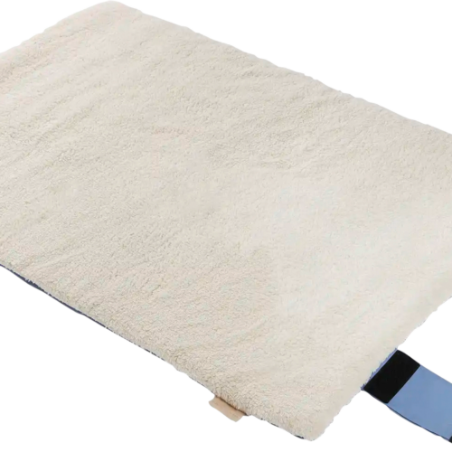 Wolters Upcycling Vagabund Reisedecke für Hunde 100 x 70 cm blau - Hundedecken und Kühlmatten
