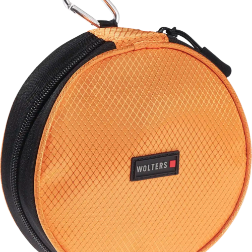 Wolters Reisenapf Travel Duo für Hunde 15 cm orange - Hundenäpfe und Trinkflaschen