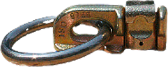 Double-Stud-Fitting mit Ring - Ladungssicherung & Befestigung von Zurrschienen.com