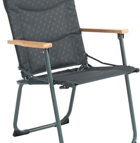 Outwell NomadNest Klappstuhl Misty Grey passt ins VW California Heckklappen-Fach - Klappstühle