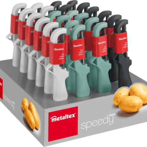 Metaltex Speedy Sparschäler - Campingbesteck