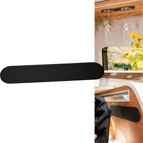 Silwy Metall-Leiste 25 cm für Magnet-Geschirr & Haken - Ordnungssysteme