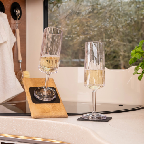 Silwy Sekt Magnet Kunststoffgläser 2 Stück (150 ml) - Gläser