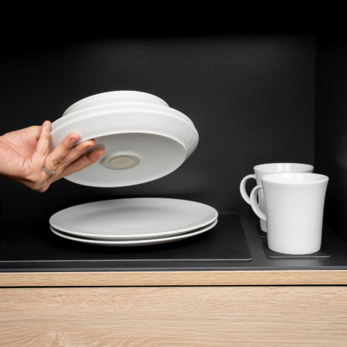 Silwy Magnet Porzellan Geschirrset 11-teilig für 2 Personen Classic - Kunststoff und Melamin Geschirr-Sets