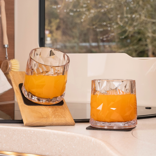 Silwy Tumbler Magnet-Kunststoffgläser 2er Set 250 ml transparent - Gläser