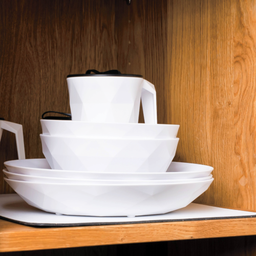 Silwy Magnet-Bowl Schüssel Set 2 Stück Weiß - Schüsseln & Schalen
