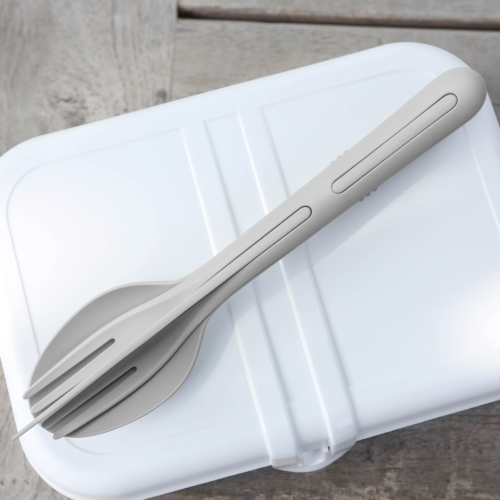 Silwy Besteck-Set TRICKY GREY - Trekkinggeschirr