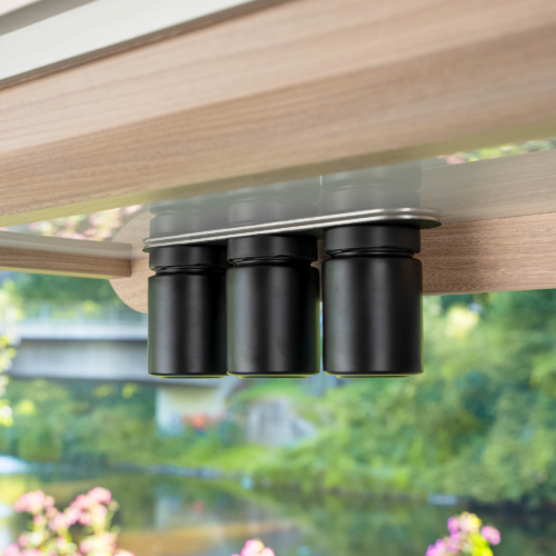 Silwy Magnet-Feinkostgläser ALL BLACK 192 ml inkl. Leiste BLACK - Gewürzstreuer & Flüssigkeitsspender