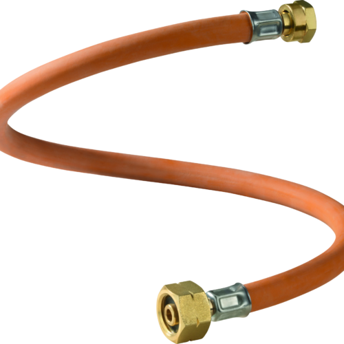 GOK Hochdruck-Schlauch 45 cm / G. 1 für Gasflasche und Regler (Itali.A) für IT / GR / CY - Hochdruckschläuche