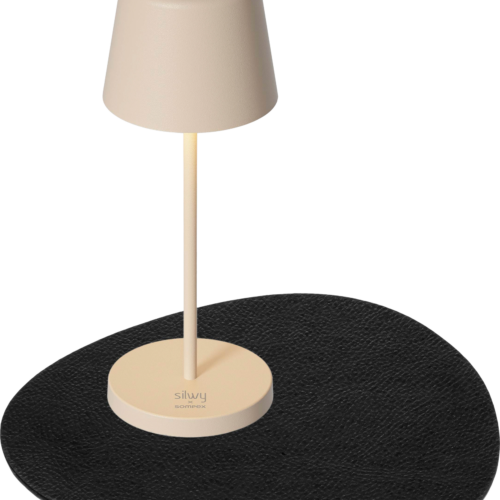 Silwy LED-Magnet-Leuchte Monaco akkubetrieben inklusive Platzset sand - Tischleuchten