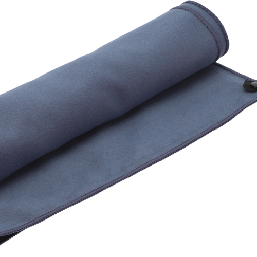 Berger Microfaser-Handtuch AquaLess 120x60 cm blaugrau - Outdoor Zubehör