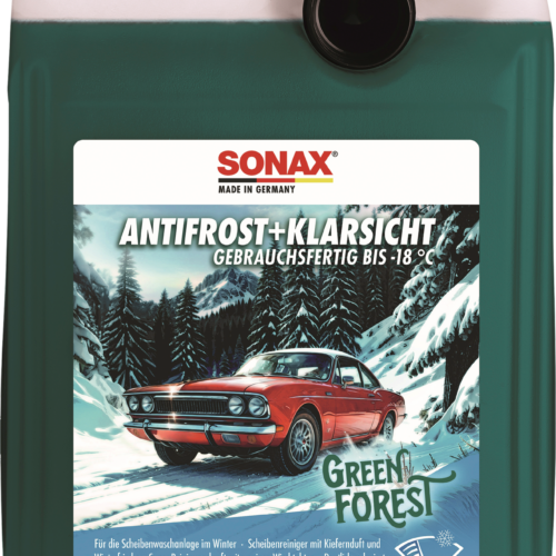 Sonax Green Forest AntiFrost+ KlarSicht Scheibenreiniger bis -18 °C 5 Liter - Frostschutz