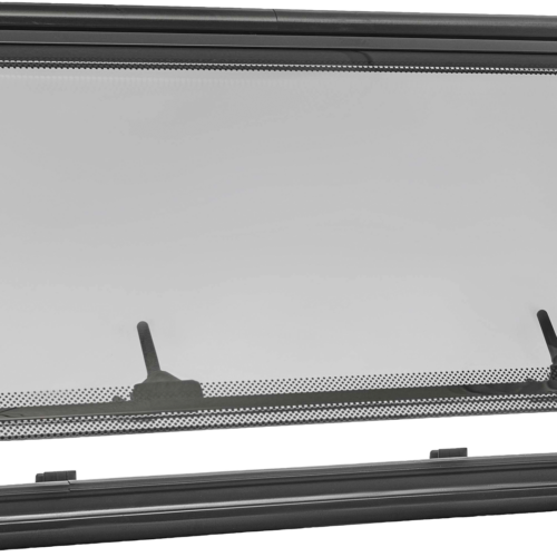Polyplastic Polyvision AERO Rahmenfenster mit Aluminiumrahmen und Aussteller 1000 x 500 mm - Fenster