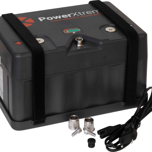 EmergoPlus PowerXtreme X60 LiFePO4 Lithium Batterie mit integriertem Ladegerät 12 V / 60 Ah - Fahrzeug-Batterien
