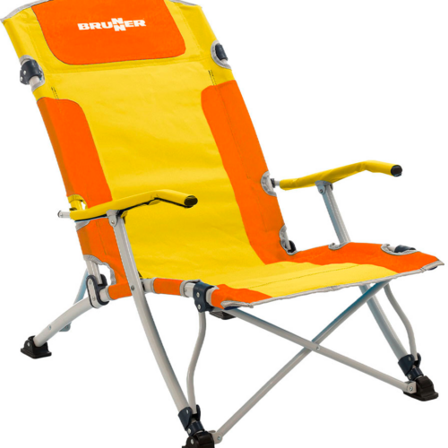 Brunner Bula XL Strandstuhl gelb/orange - Strandstühle