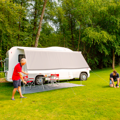 Fiamma Blocker Vorderwand 350, Sonnenschutz Markise Vorderwand - Markisenvorzelte & Wände