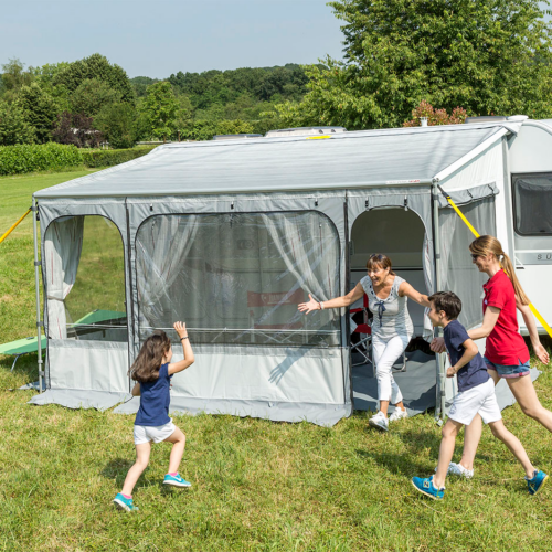 Fiamma Caravanstore ZIP XL Vorzelterweiterung für Sackmarkise 310 cm - Markisenvorzelte & Wände