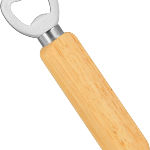 Metaltex Flaschenöffner mit Holzgriff 14 cm - Kühlschrank-Zubehör