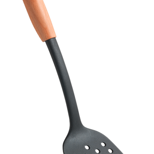 Metaltex Arizona Line Pfannenwender mit Buchenholzgriff 36,5 cm - Kochbesteck