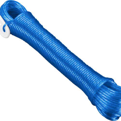 Metaltex Wäscheleine mit Spanner 20 m farblich sortiert in grün, blau oder rot - Wäsche & Trocknen