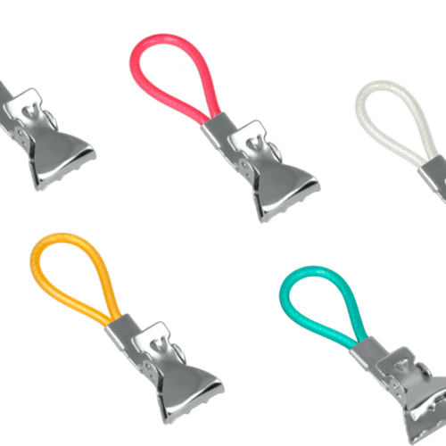 Metaltex Tücher-Halter 5-er Set Bunt - Halterungen und Befestigungen