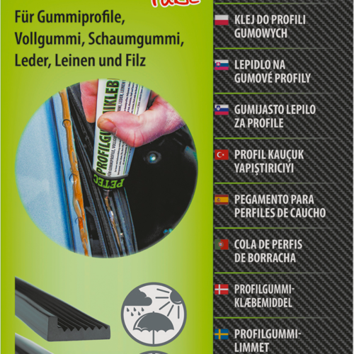 Petec Profilgummikleber Tube Hochfeste elastische Verklebung 75 ml - Klebstoffe & Dichtmittel