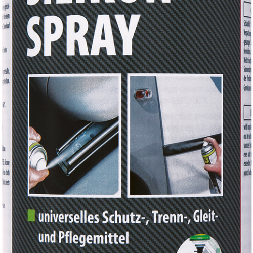 PETEC Silikonspray Pflegespray Transparent 500 ml - Technik & Wartung