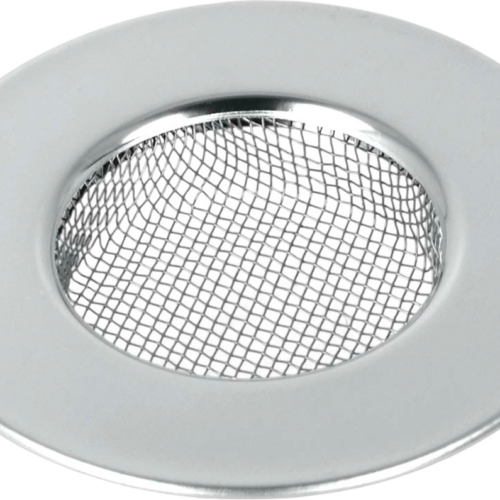 Metaltex Haarfangsieb aus Edelstahl Ø 7,5 cm - Wasserversorgung Ersatzteile und Zubehör