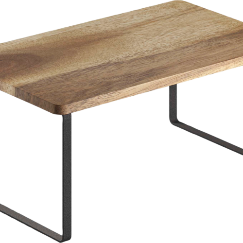Metaltex York LAVA Gewürzregal 1-Etage aus Akazienholz 32 x 19 x 16 cm  - Behälter und Halterungen