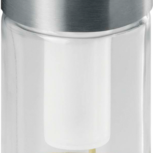 Metaltex Spice Line Essig-/Ölspender Glas Edelstahl 70 ml - Gewürzstreuer & Flüssigkeitsspender