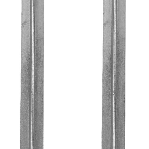 Bent T-Heringe Stahl sturmsichere Abspannung für normale bis harte Böden 2 Stück - Zeltheringe & Abspannmaterial