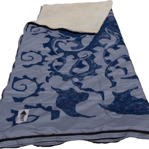 Bentcho Schlafsack 4 in 1 Schlafsack / Decke / Poncho / Wendetasche 160 x 200 cm New Zealand Oktopus - Schlafsäcke