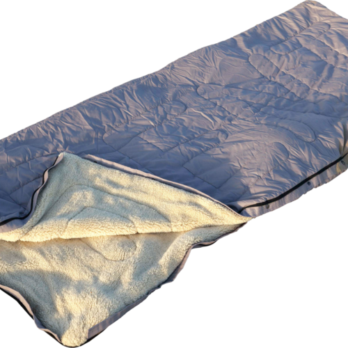 Bentcho Schlafsack 4 in 1 Schlafsack / Decke / Poncho / Wendetasche 160 x 200 cm Scandi Uni - Schlafsäcke