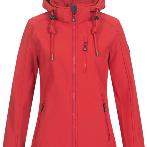 Ankerglut Ankerglutfreude Softshelljacke Damen  rot 50 - Damenjacken