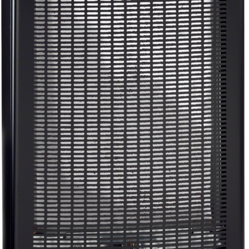 Bartolini Blaue Flamme Gasheizer mit offener Flamme 4200 W in schwarz - Heizstrahler