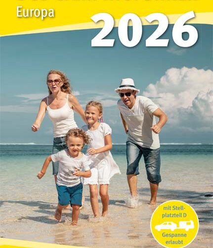 DCC Campingführer Europa 2026 Buch 6000 Campingplätze in 37 Ländern deutsch - Campingführer von Geo Center