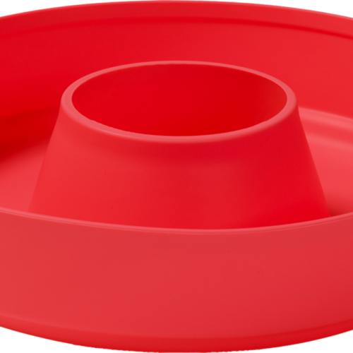 Omnia Silikonbackform 2.0 für Campingbackofen rot - Auflauf- und Backformen