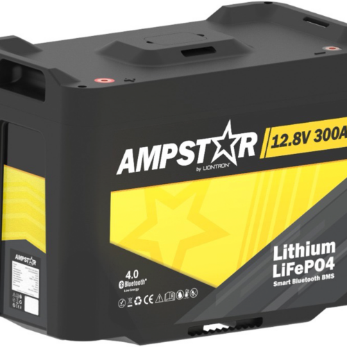 Liontron Ampstar LiFePO4 Batterie mit Bluetooth und IP65 12,8 V 300 Ah - Fahrzeug-Batterien
