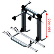 BR-Systems Bike Lift Offroad Black Edition Fahrradträger Standard - Heck-Fahrradträger