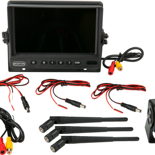 ACV Rückfahrkamera Monitor Kit 7 Zoll 2x AHD Kamera mit digitalem Video Transmitter - Rückfahrkameras & Rückfahrsysteme