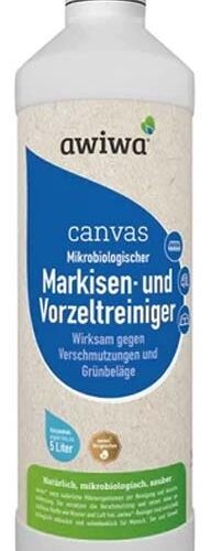 Awiwa canvas Vorzelt-und Markisenreiniger 1 Liter - Imprägnieren, Reinigen, Pflegen