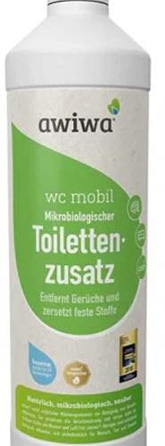 Awiwa WC Mobil Toilettenzusatz mikrobiologisch 1 Liter - Sanitärzusätze & -flüssigkeiten