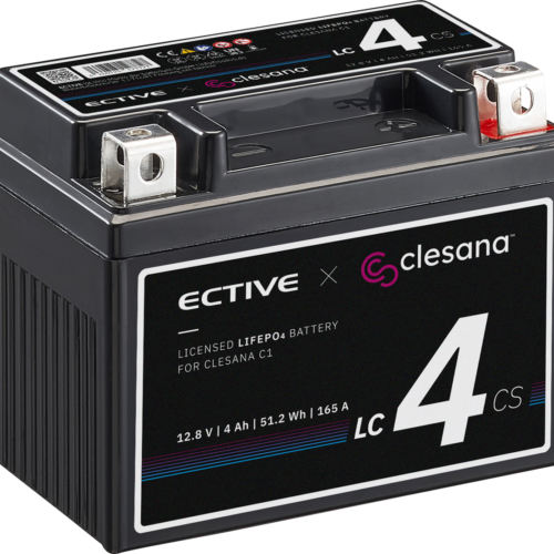 Ective LC 4CS LiFePO4 Lithium Batterie für Clesana C1 Toilette 4 Ah 12V - Fahrzeug-Batterien