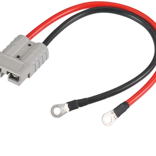 Ective 50A Anderson-Anschlusskabel 0,3 m mit M8 Rohrkabelschuhen - Zubehör Batterien